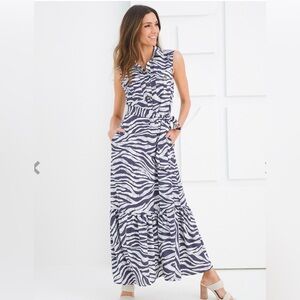 Chicos Safari Dress Size 3